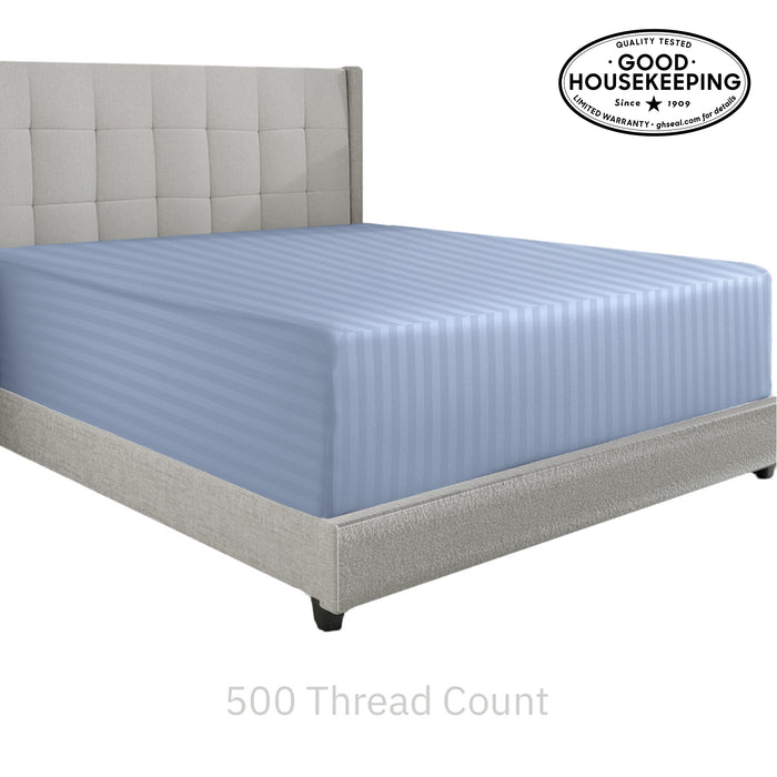 Striped Blue