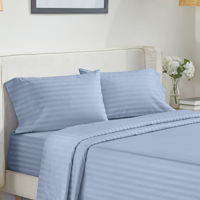 Striped Blue