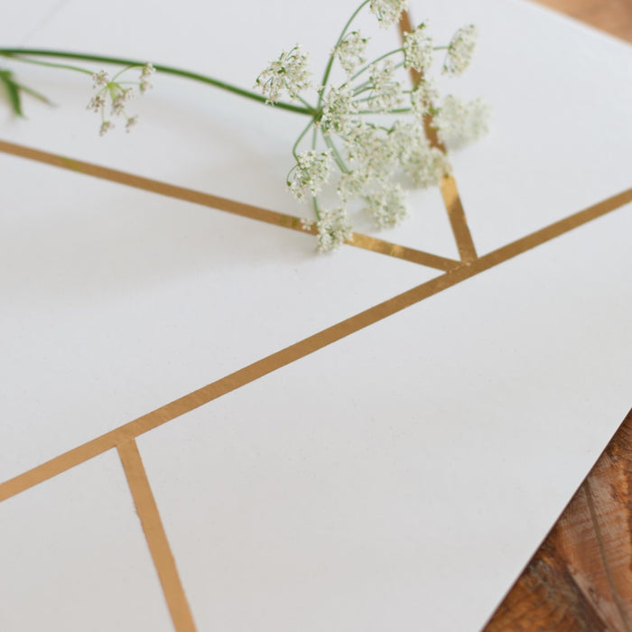 Close up of white glossy adhesive vinyl