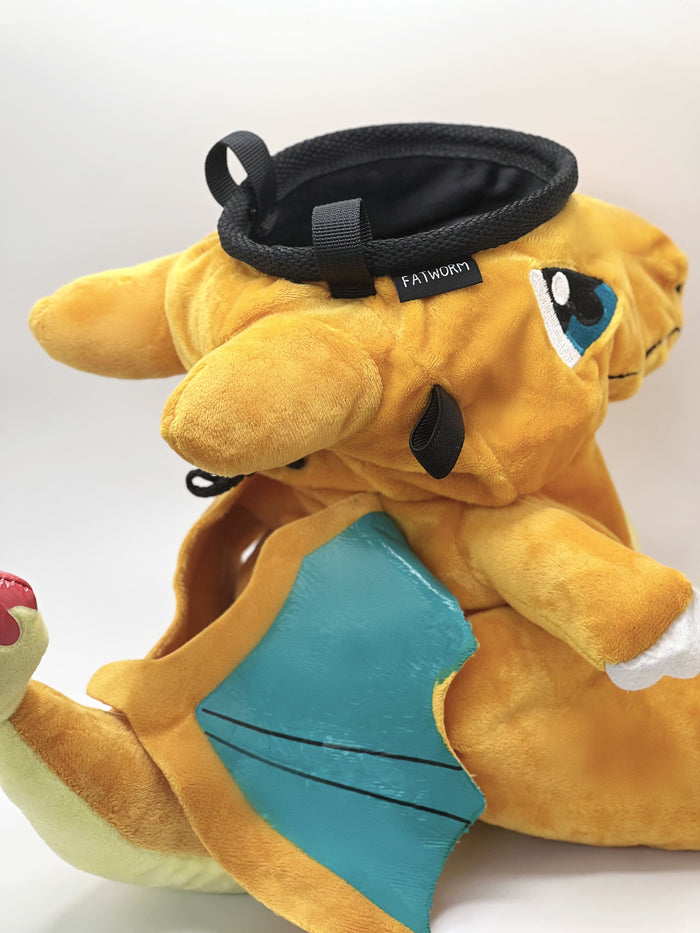 Yellow MEGA Charizard Chalk Bag