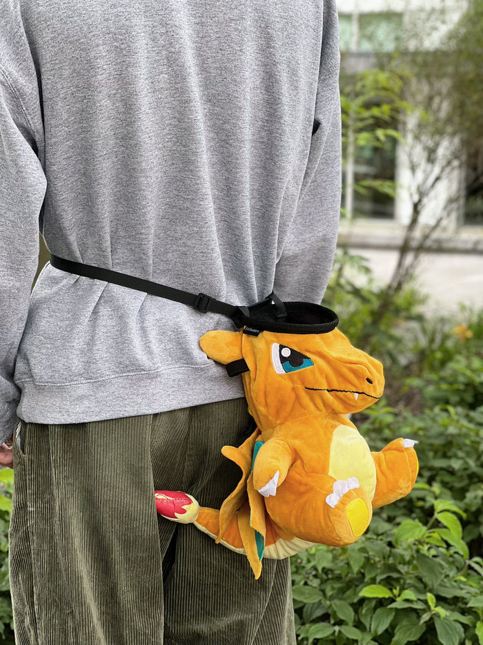 Yellow MEGA Charizard Chalk Bag